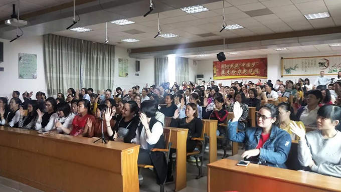《你好，青春期》講座現(xiàn)場(chǎng)